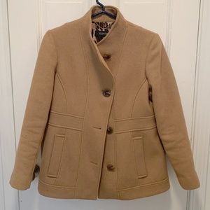 Ellen Tracy Camel Coat - Wool Blend